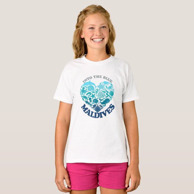T-SHIRT MALDIVES (Devant entier)
