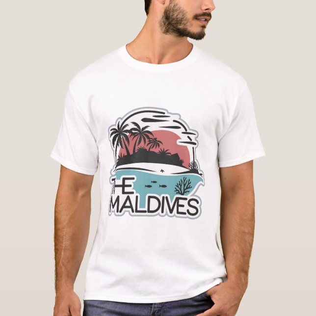 T-shirt Maldives (Devant)