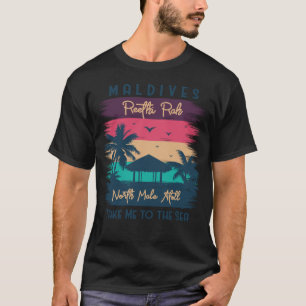 T-shirt Maldives Beach Paradise