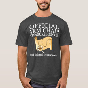 T-shirt Malédiction de l'île de chêne Ventilateur Amusa
