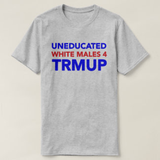 T-shirt Mâles blancs incultes 4 TRMUP !