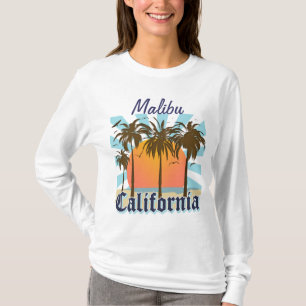 T-shirt Malibu la Californie