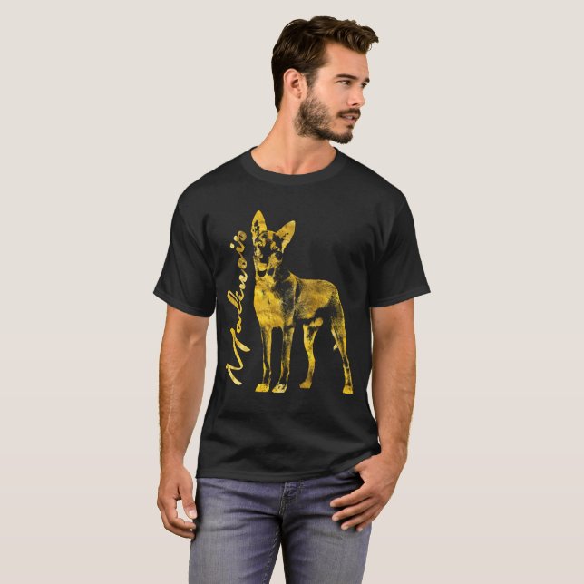 T-shirt Malinois - berger belge - Mechelaar - Maligator (Devant entier)