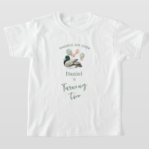 T-shirt Mallard Lucky Duck Anniversaire Tout Âge 