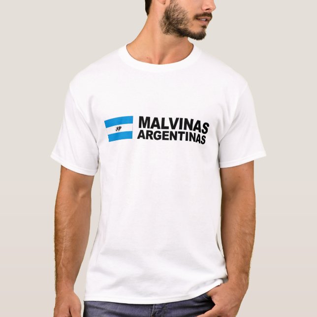 T-shirt Malouines Argentines (Devant)