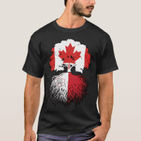 Malte Maltais Drapeau canadien des racines d'arbre