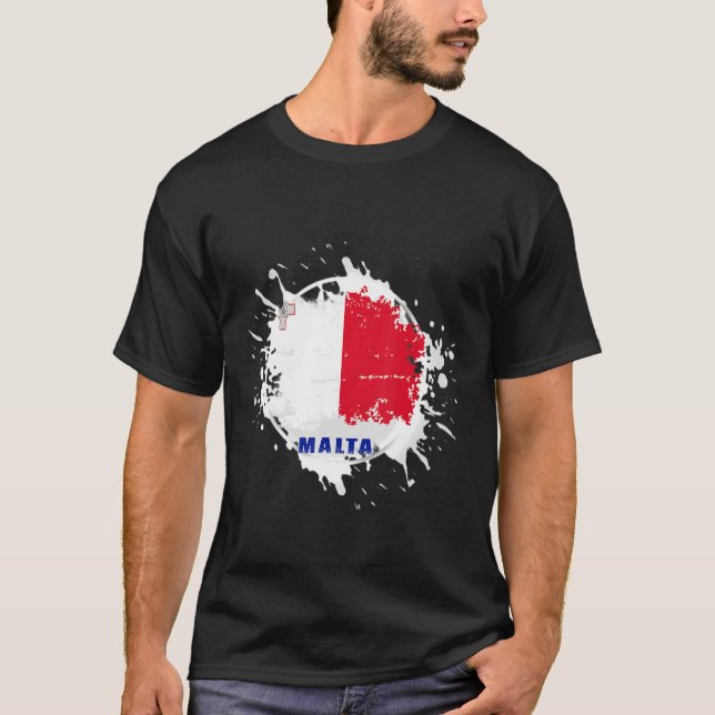 T-shirt Malte Splash (Devant)