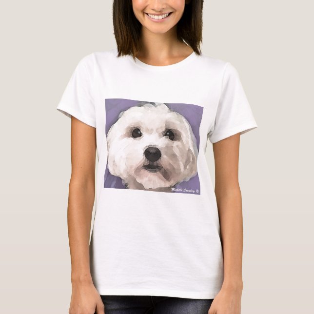T-shirt Maltipoo (Devant)