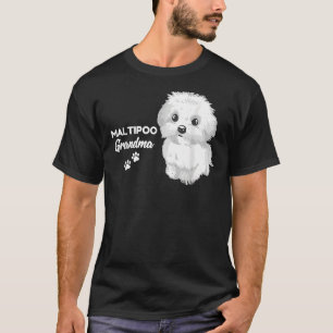 T-shirt Maltipoo Grandma Animaux Conception Pour Les Poodl