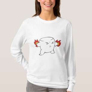 T-shirt malvais marshmallow rôti drôle