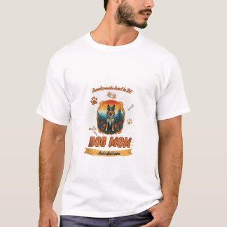 T-shirt MAM femmes propriétaire de canine amoureux
