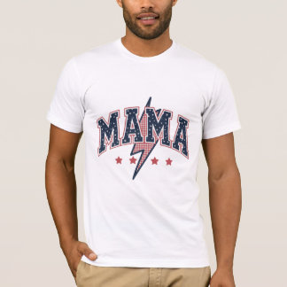 T-shirt mama 4 juillet Amérique USA
