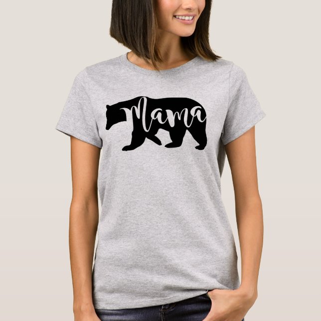 T-shirt Mama Bear (Devant)