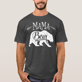 T-shirt Mama Bear Arrow Moines Jour Premium