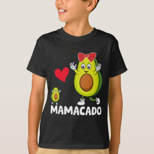 T-shirt Mama Best Mom Avocado Mamacado Joyeuse fête des mè