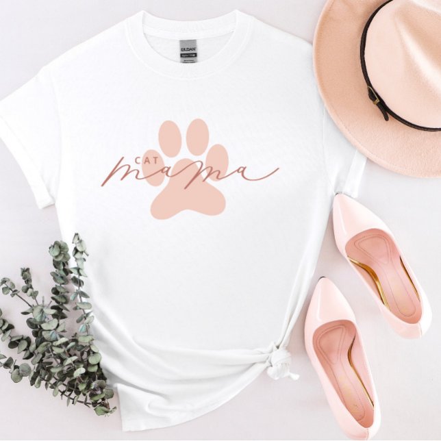 T-shirt Mama Cat (Créateur téléchargé)
