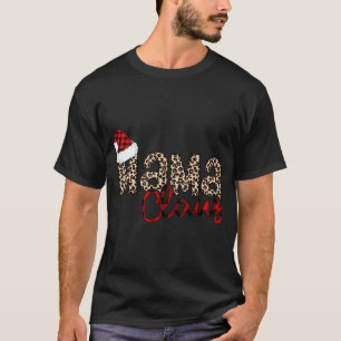 T-shirt Mama Claus Santa Hat Noël Pyjama Famille Match