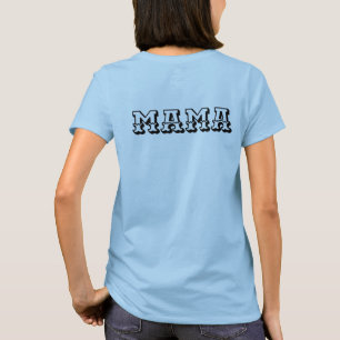 T-shirt MAMA – Conception de typographie minimaliste simpl