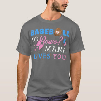 T-shirt Mama de la révélation de genre