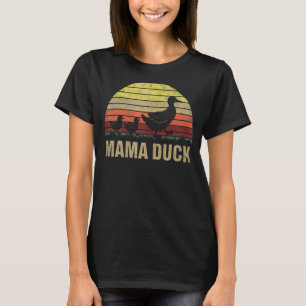 T-shirt Mama Duck Cute Farm Maman Ducklings Duck Maman