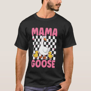 T-shirt Mama Goose Fête des Mères Maman Fleurie Ferme Cana