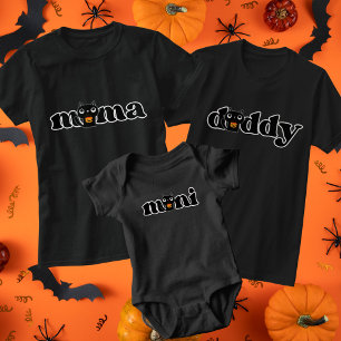 T-shirt Mama Halloween Chat Trick-o-Treating