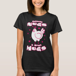 T-shirt Mama Hugs Chick Chicken Eglise  