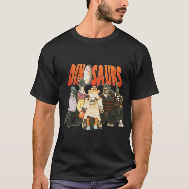 T-shirt Mama Kid Jurassic 90S Film FunnyV girl (Devant)