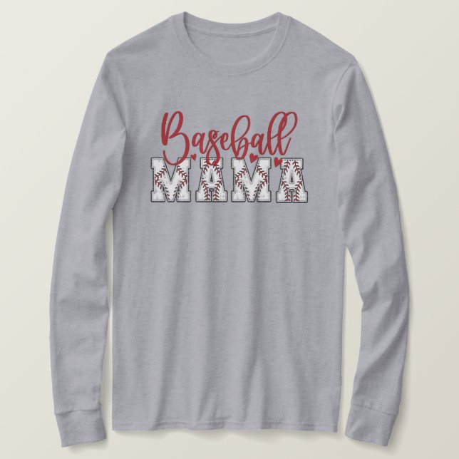 T-shirt Mama Long Sleeve (Design devant)