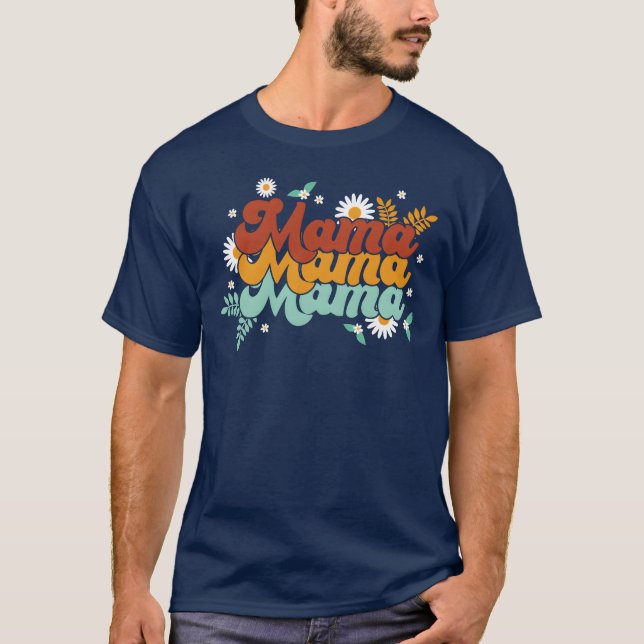 T-shirt MAMA Love family (Devant)