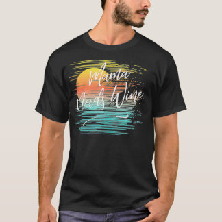 T-shirt Mama Needs Wine, Funny Mom Party Gag Gift 