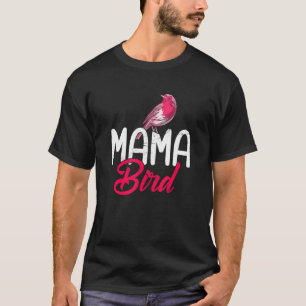 T-shirt Mama Oiseau Ornithologie Observation des oiseaux F