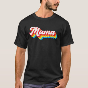 T-shirt Mama Retro Fête Vintage des mères Anniversaire
