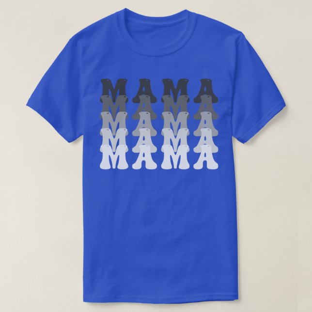 T-shirt Mama Vintage rétro 16 (Design devant)