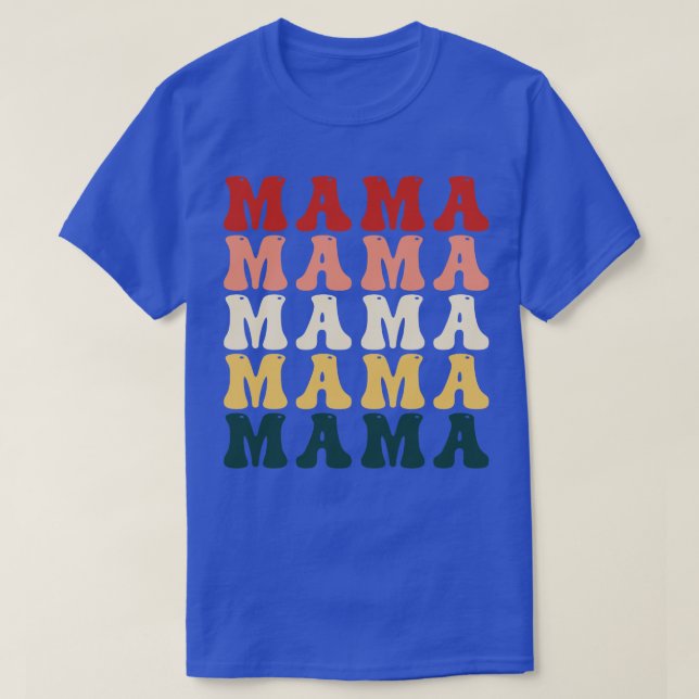 T-shirt Mama Vintage rétro 3 (Design devant)