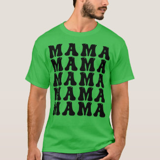 T-shirt Mama Vintage rétro 4
