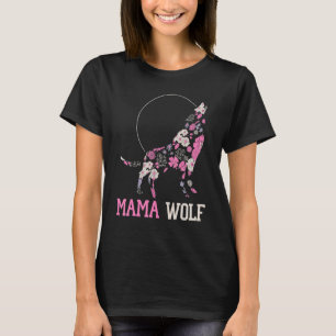 T-shirt Mama Wolf Faune Animal Zookeeper Fête des mères_1