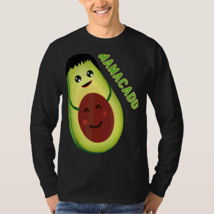 T-shirt Mamacado Cute Avocado Pregnant Maman 1