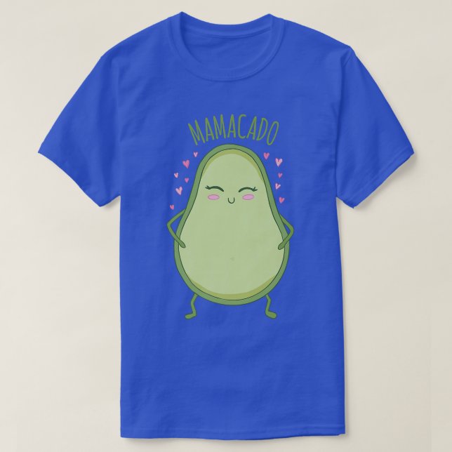 T-shirt Mamacado Cute Lovely Avocado (Design devant)