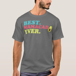 T-shirt Mamacado, Femme Avocado Pour Filles, Mignonne Mama