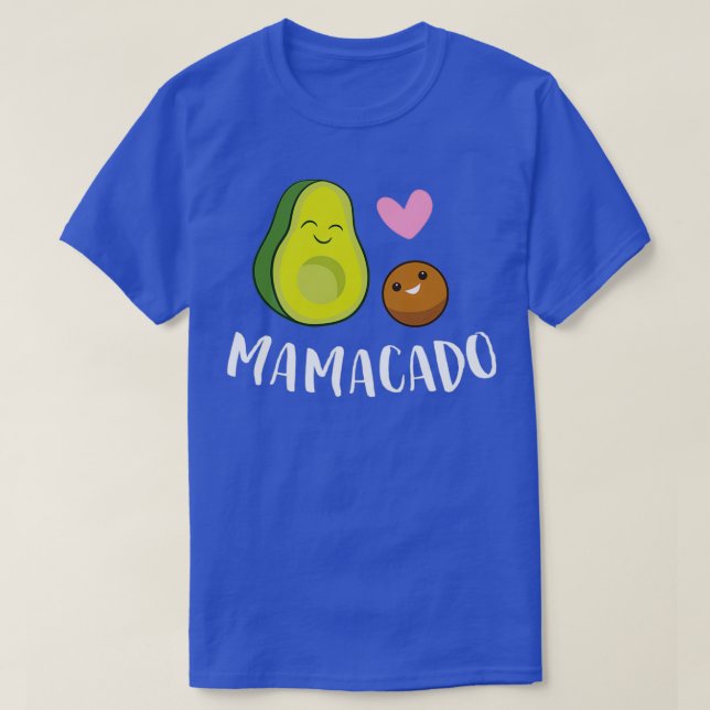 T-shirt Mamacado Grossesse Avocado (Design devant)