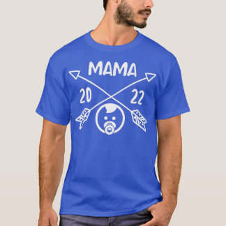 T-shirt maman 2022 mère 2022 enceinte Grossesse bébé