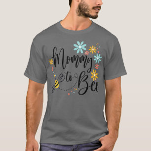 T-shirt Maman à Bientôt, Annonce de Grossesse Mignonne pou