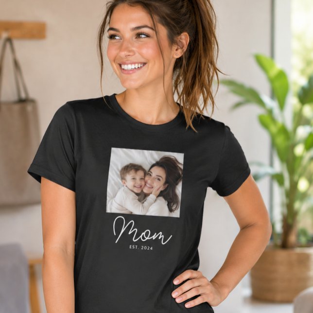 T-shirt Maman a établi la photo de script (Créateur téléchargé)