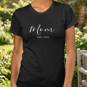 T-shirt Maman a établi Nouveau Cadeau de Maman