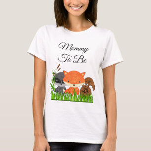 T-shirt Maman à être chemise de maternité de créatures de