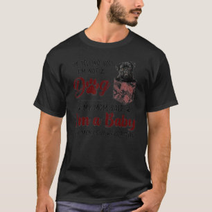 T-shirt Maman A Toujours Raison Carlin Floral Poche Chien