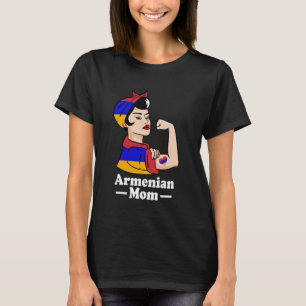 T-shirt Maman arménienne Fierté arménienne forte Arménie A