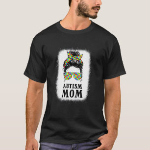 T-shirt Maman Autisme Bouffon Cheveux Bouclés Maman de Sen