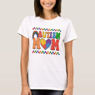 T-shirt Maman autiste, Sensibilisation à l'autisme 